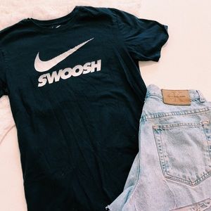 Nike Navy Swoosh T-shirt